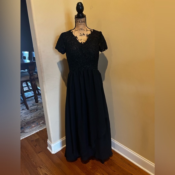 Mother of The Bride Dresses for Wedding A Line Lace Wedding Guest Dress size 10 - Picture 2 of 9